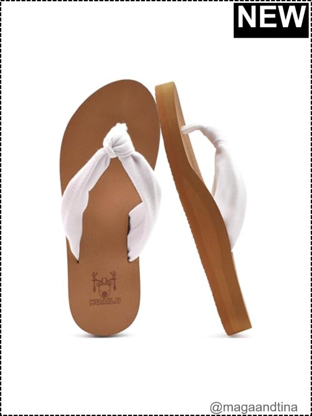 Women's Flip Flops Arch Support Non-Slip Thong Sandals